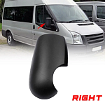 Крышка зеркала правая Ford Transit 2000-2014 (крепление под саморезы)